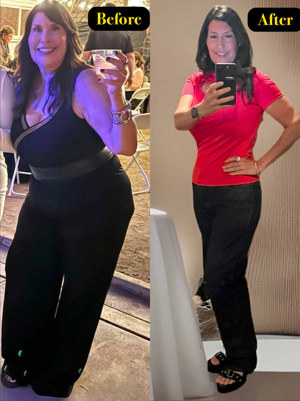 Amanda's Before and After Weight Loss Transformation